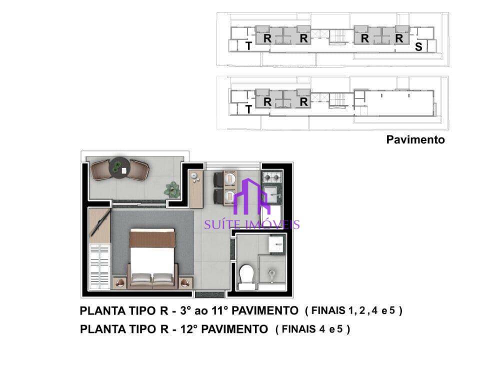 Apartamento à venda com 2 quartos, 49m² - Foto 21