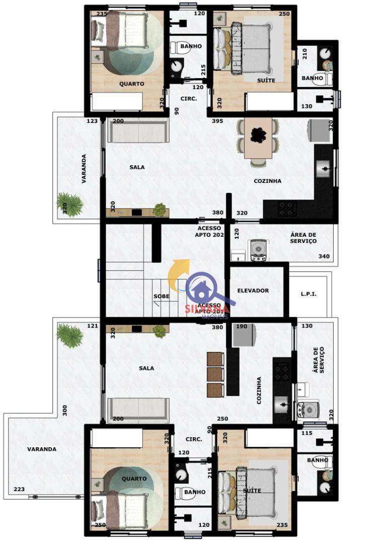 Apartamento à venda com 2 quartos, 132m² - Foto 16