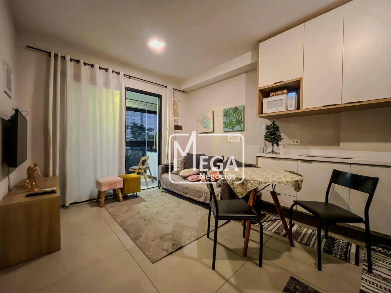 Apartamento à venda com 1 quarto, 38m² - Foto 1