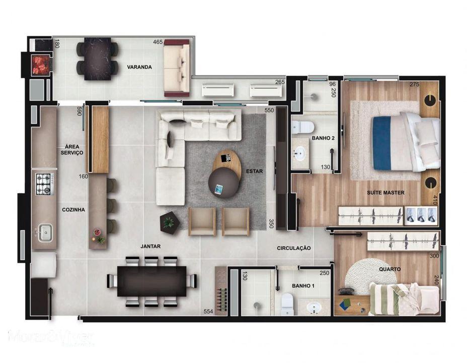 Apartamento à venda com 3 quartos, 85m² - Foto 50