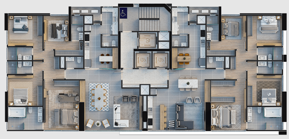 Apartamento à venda com 4 quartos, 1771m² - Foto 18