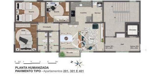 Apartamento à venda com 3 quartos, 72m² - Foto 6