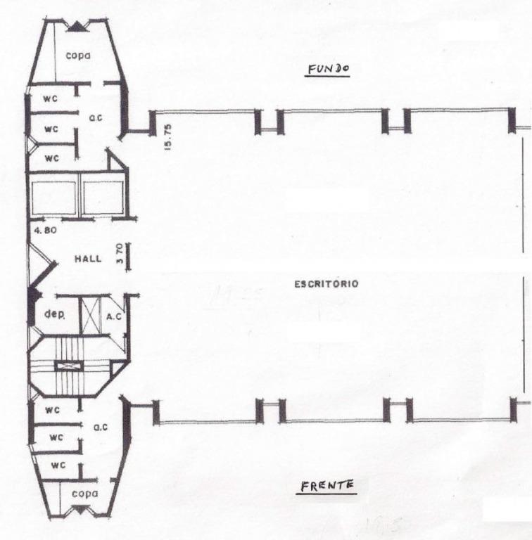 Conjunto Comercial-Sala para alugar, 188m² - Foto 5