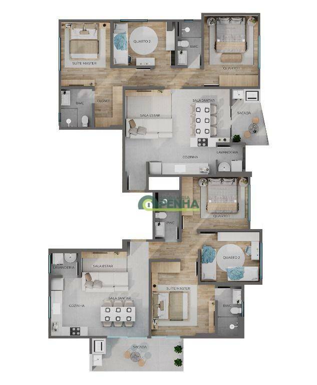 Apartamento à venda com 3 quartos, 87m² - Foto 10