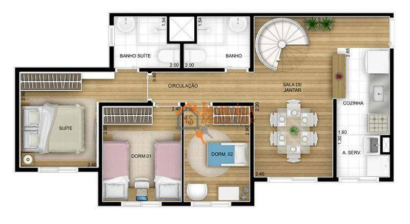 Apartamento à venda com 3 quartos, 113m² - Foto 20