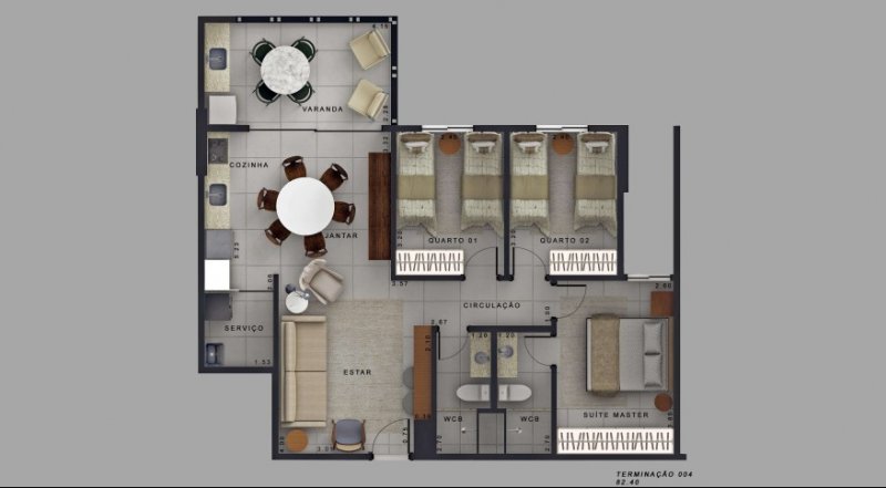 Apartamento à venda com 3 quartos, 110m² - Foto 15