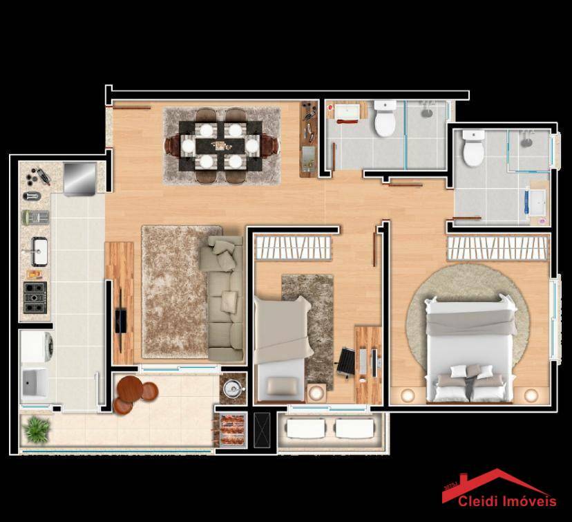 Apartamento à venda com 3 quartos, 218m² - Foto 25