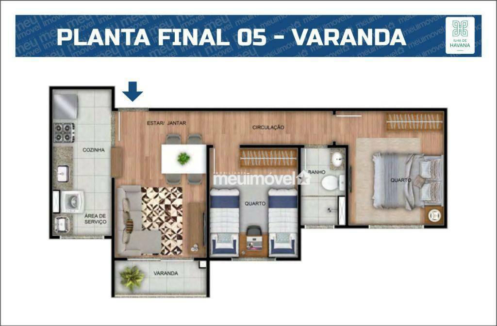 Apartamento Lançamentos com 2 quartos, 45m² - Foto 31