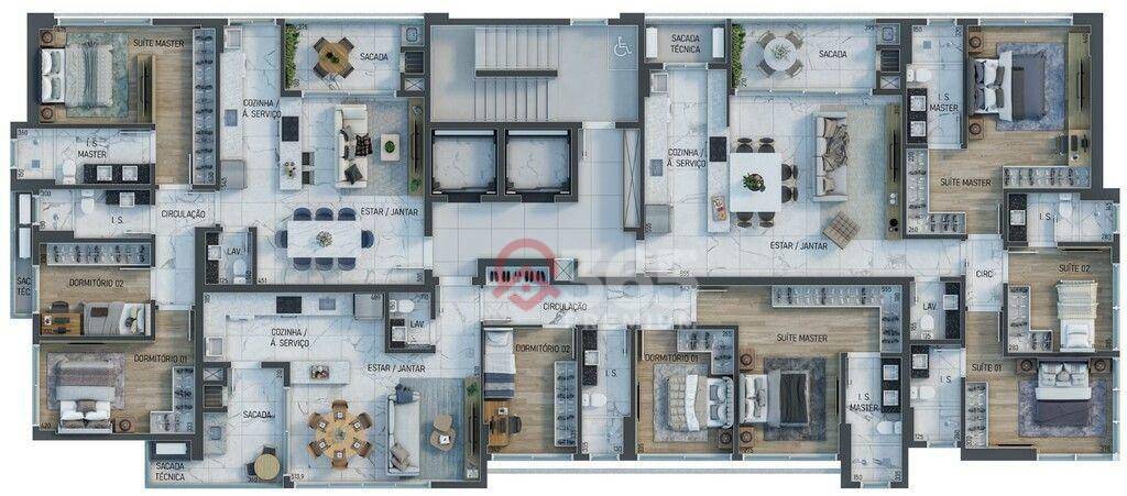 Cobertura à venda com 3 quartos, 130m² - Foto 34