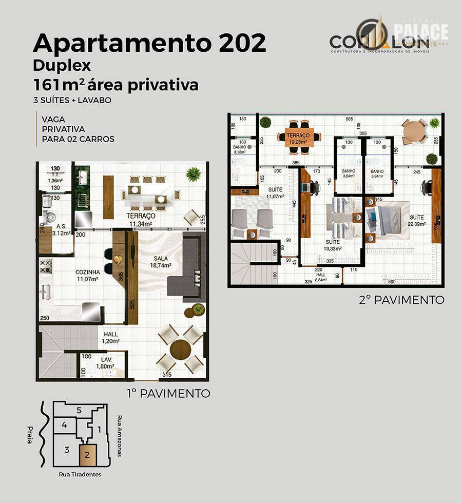 Apartamento à venda com 2 quartos, 123m² - Foto 42