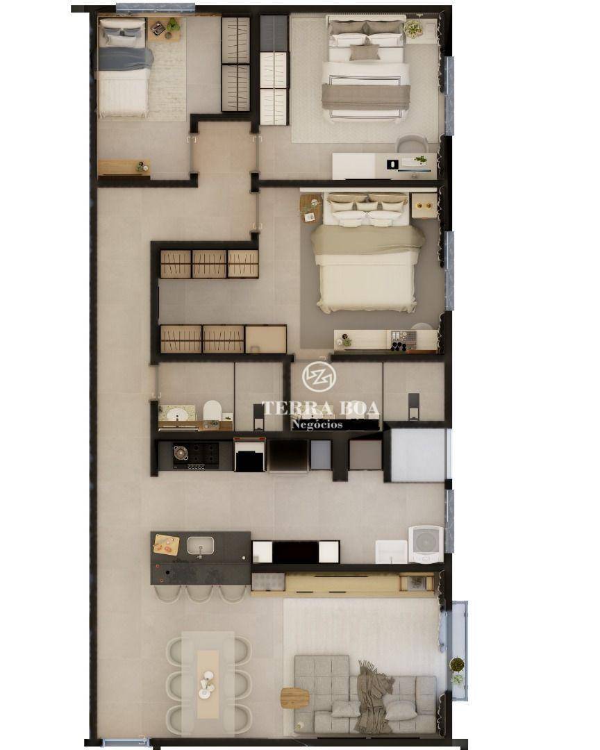 Apartamento à venda com 2 quartos, 81m² - Foto 63
