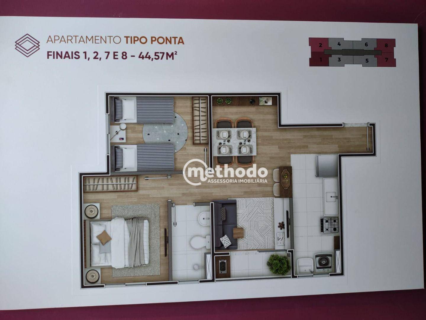 Apartamento à venda com 2 quartos, 44m² - Foto 14