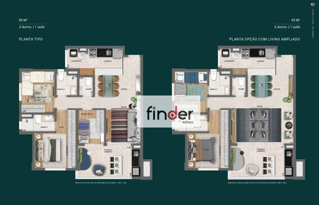 Apartamento à venda com 2 quartos, 80m² - Foto 64