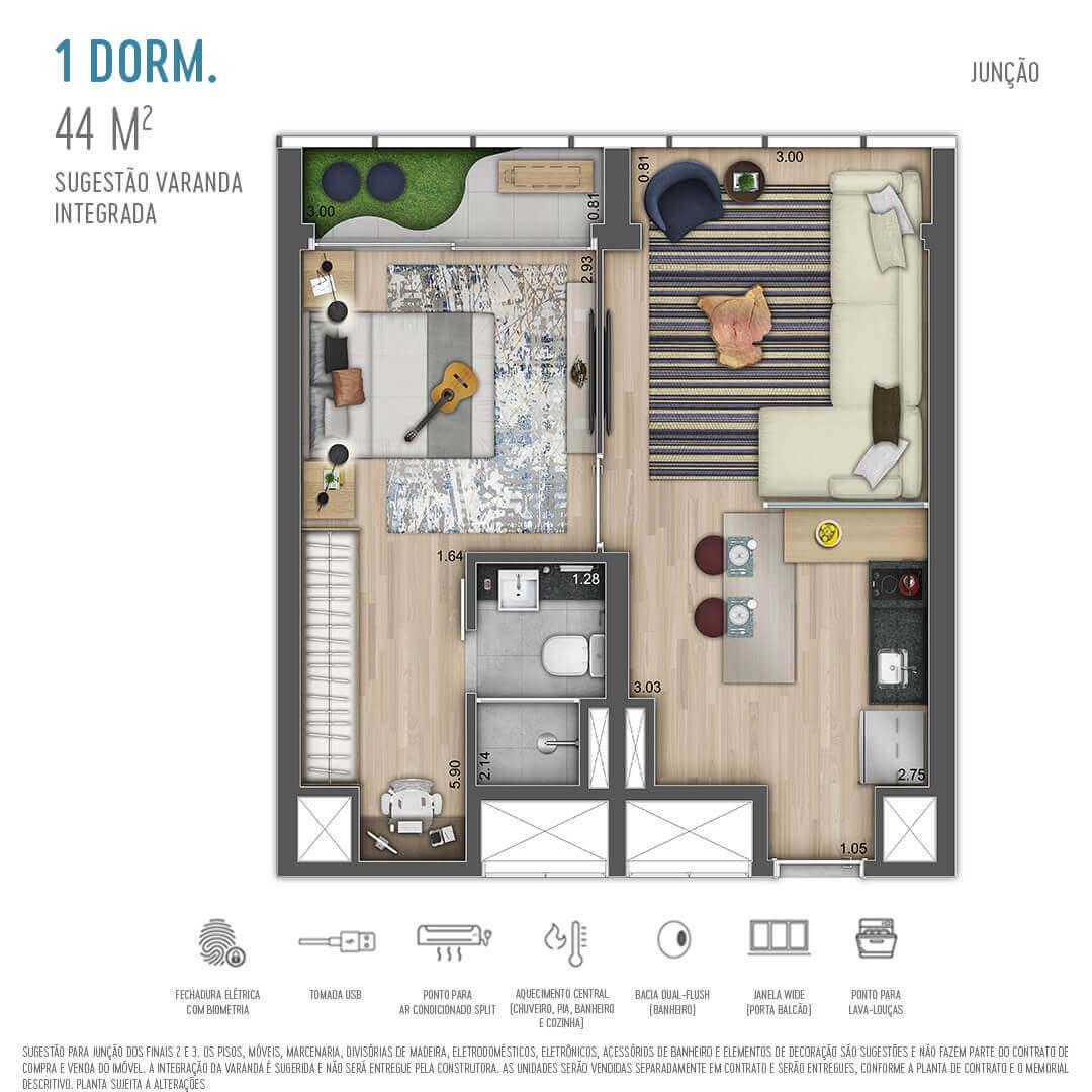 Apartamento à venda com 2 quartos, 2060m² - Foto 36