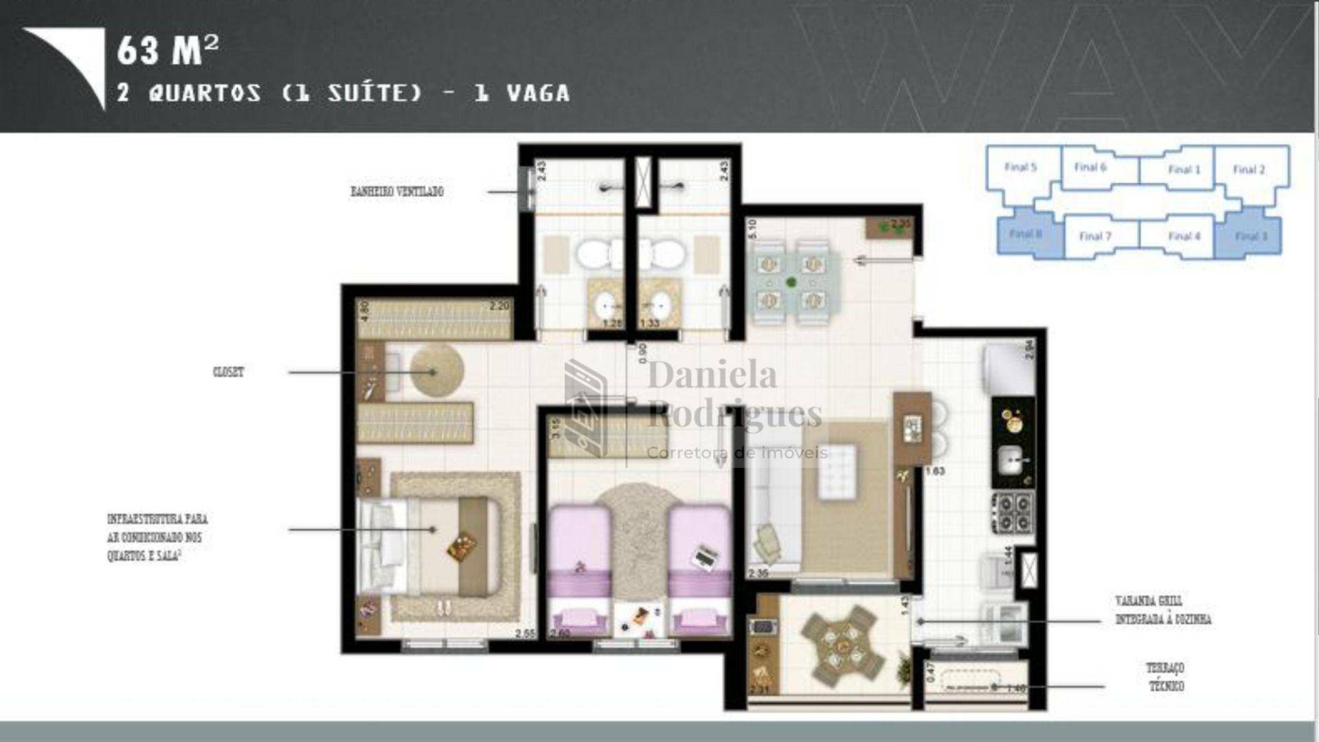 Apartamento à venda com 3 quartos, 84m² - Foto 33