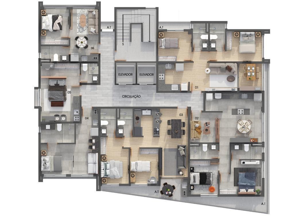 Apartamento à venda com 1 quarto, 29m² - Foto 18