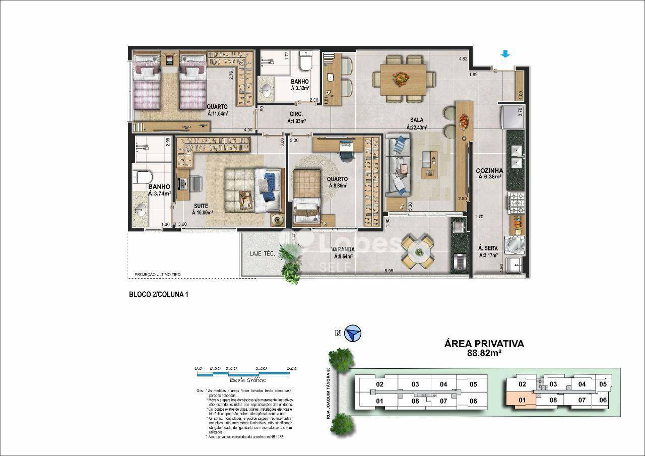 Apartamento à venda com 3 quartos, 126m² - Foto 42