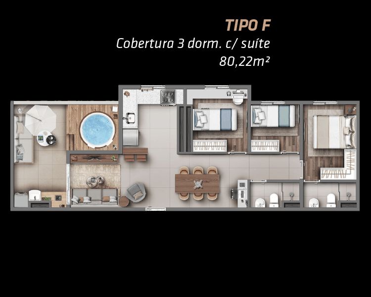 Apartamento à venda com 3 quartos, 129m² - Foto 29