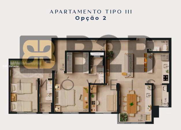 Apartamento à venda com 2 quartos, 77m² - Foto 10