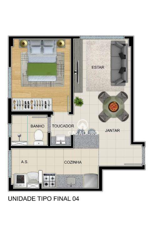 Apartamento à venda com 1 quarto, 85m² - Foto 15