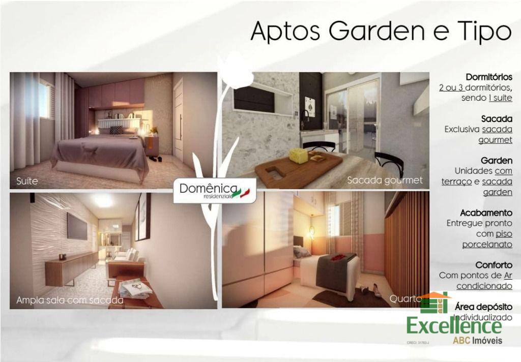 Apartamento à venda com 3 quartos, 60m² - Foto 2