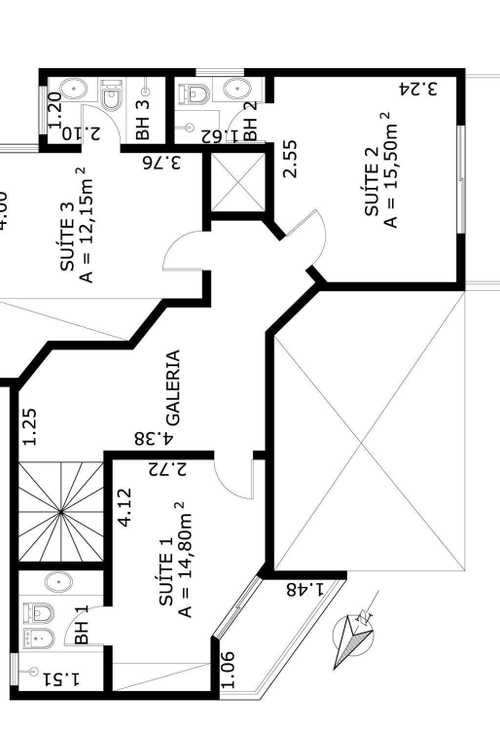 Apartamento à venda com 3 quartos, 108m² - Foto 3