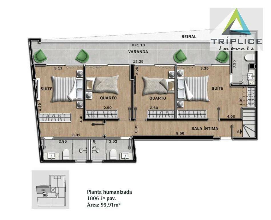 Cobertura à venda com 4 quartos, 238m² - Foto 2