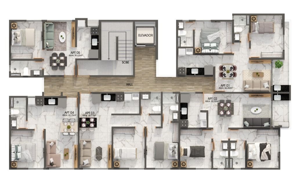 Apartamento à venda com 2 quartos, 50m² - Foto 13