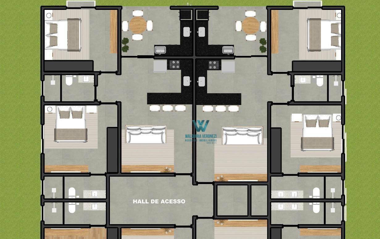Apartamento à venda com 2 quartos, 74m² - Foto 3