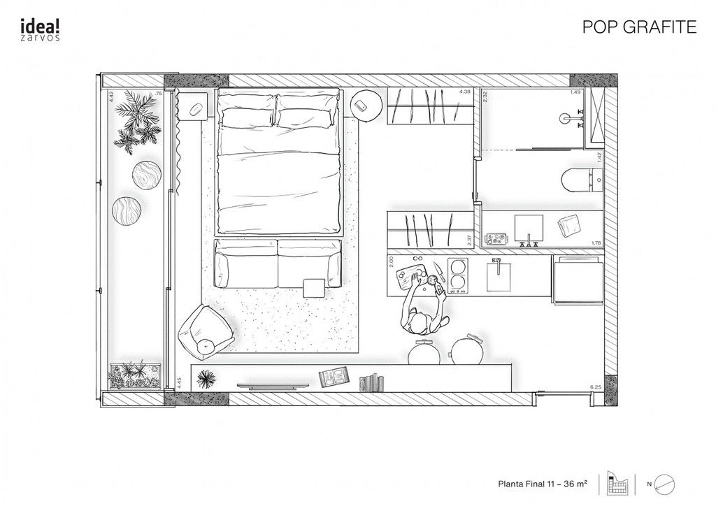 Kitnet e Studio à venda com 1 quarto, 29m² - Foto 1