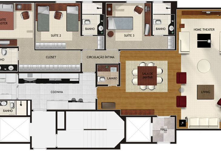 Apartamento à venda com 4 quartos, 161m² - Foto 18