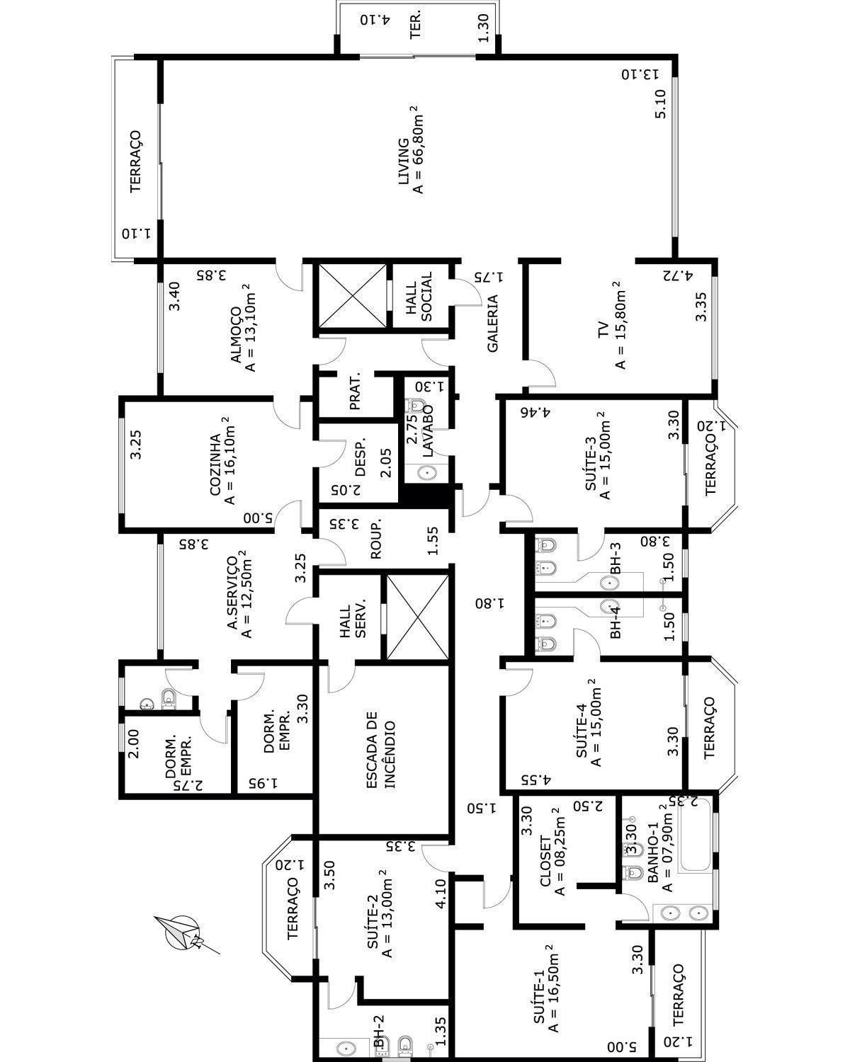 Apartamento à venda com 4 quartos, 647m² - Foto 15