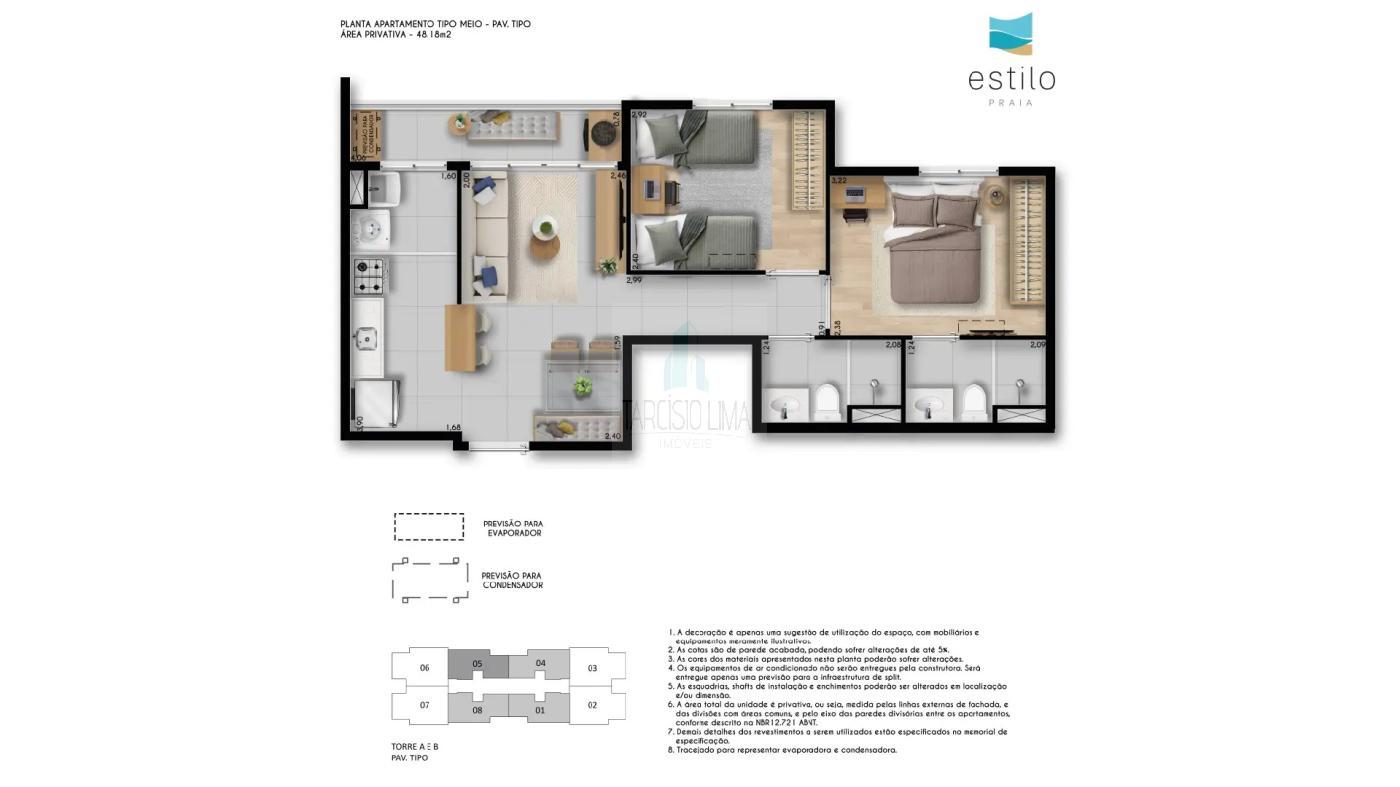 Apartamento à venda com 3 quartos, 76m² - Foto 26