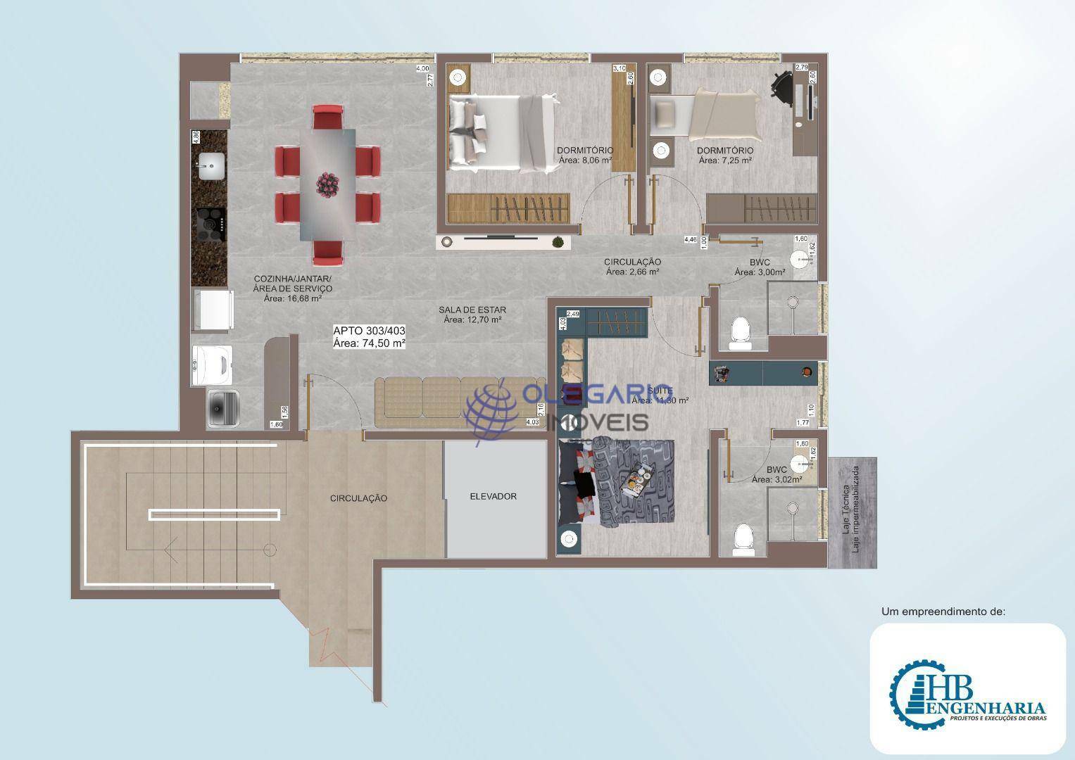 Apartamento à venda com 2 quartos, 85m² - Foto 26