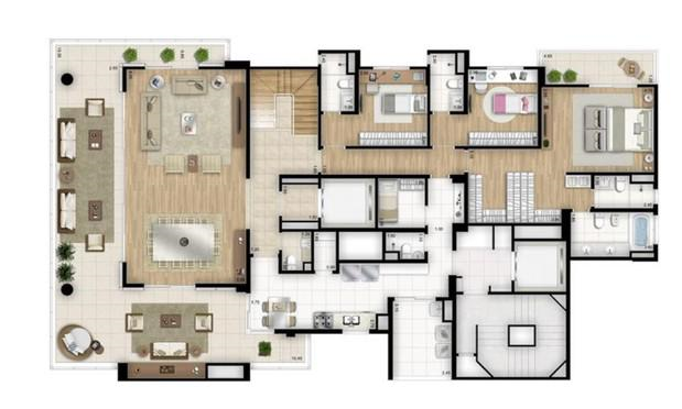 Apartamento à venda com 4 quartos, 448m² - Foto 11