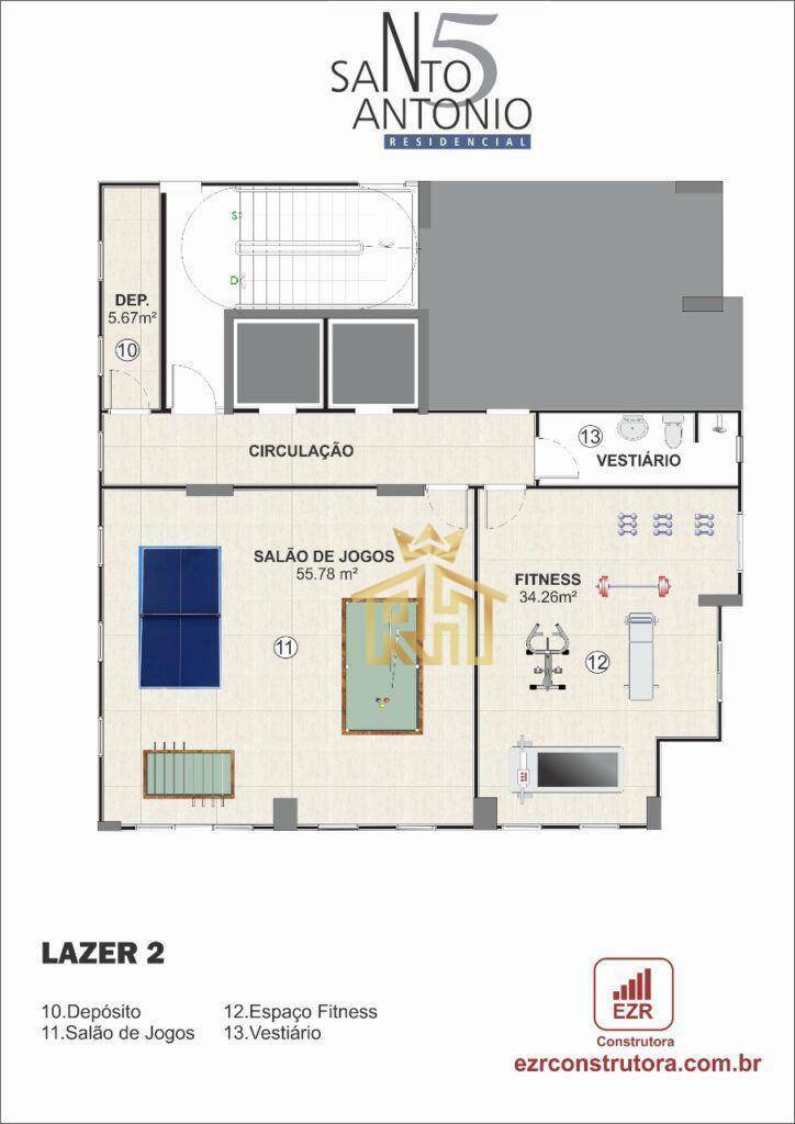 Apartamento à venda com 2 quartos, 73m² - Foto 18