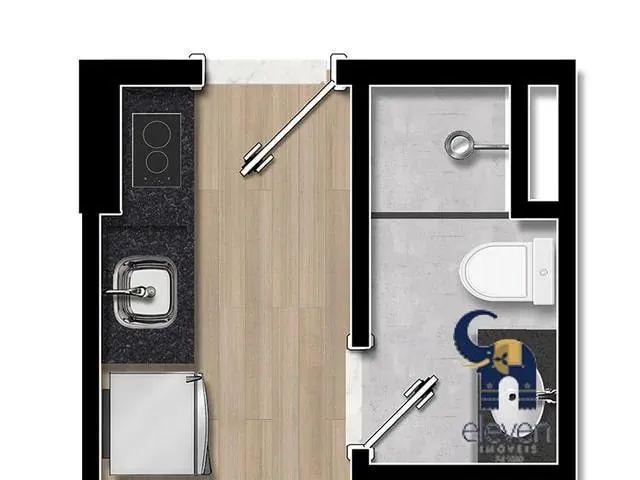 Apartamento à venda com 1 quarto, 24m² - Foto 7