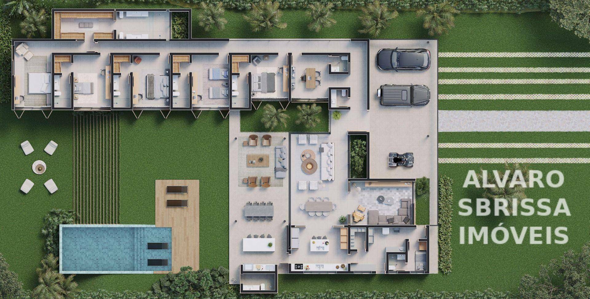 Casa de Condomínio à venda com 6 quartos, 628m² - Foto 27