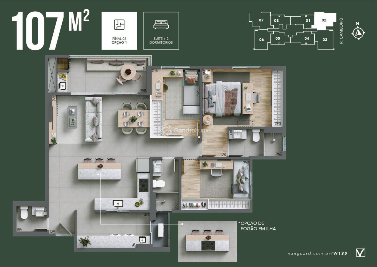 Apartamento à venda com 3 quartos, 115m² - Foto 19