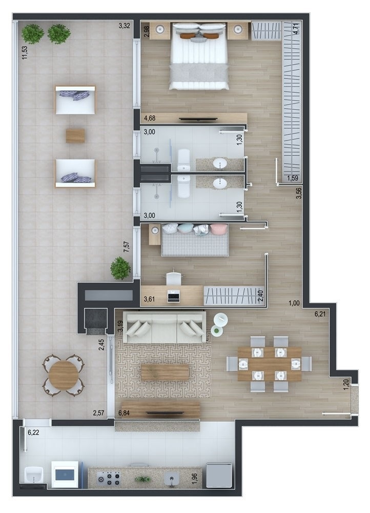 Apartamento à venda com 2 quartos, 9076m² - Foto 14