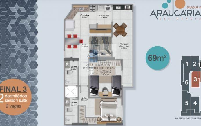 Apartamento à venda com 2 quartos, 71m² - Foto 45