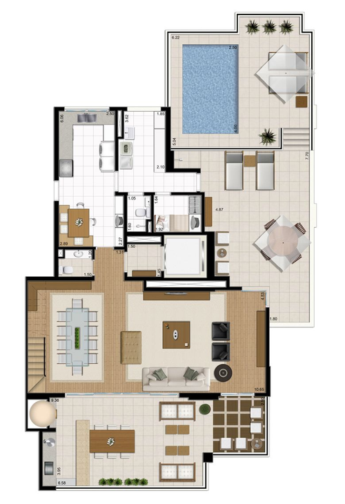 Apartamento à venda com 4 quartos, 213m² - Foto 14