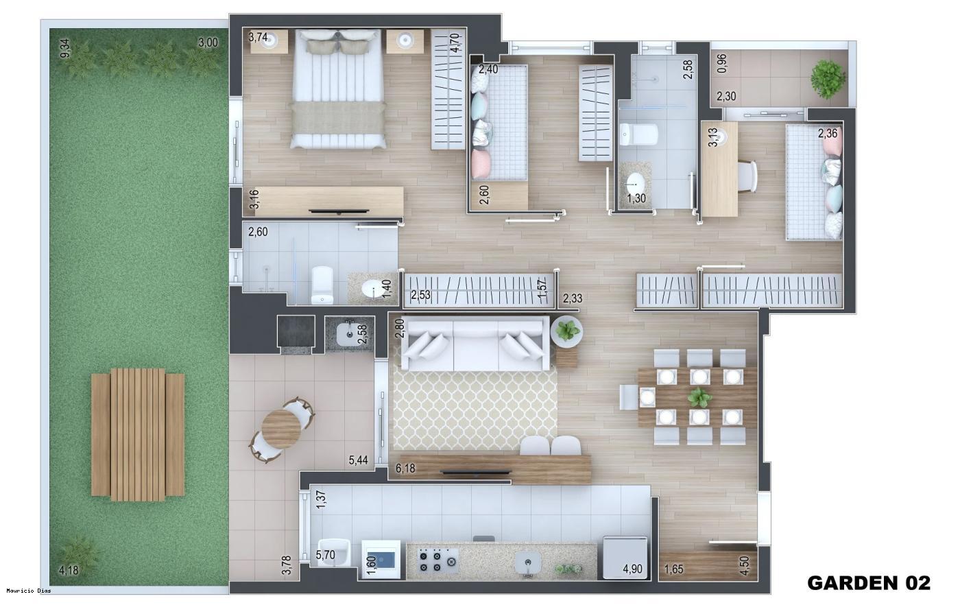 Apartamento à venda com 2 quartos, 77m² - Foto 32