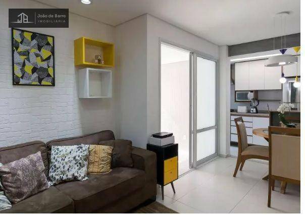 Apartamento à venda com 1 quarto, 43m² - Foto 1