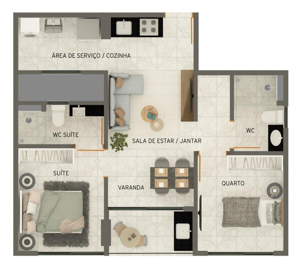 Apartamento à venda com 1 quarto, 38m² - Foto 18