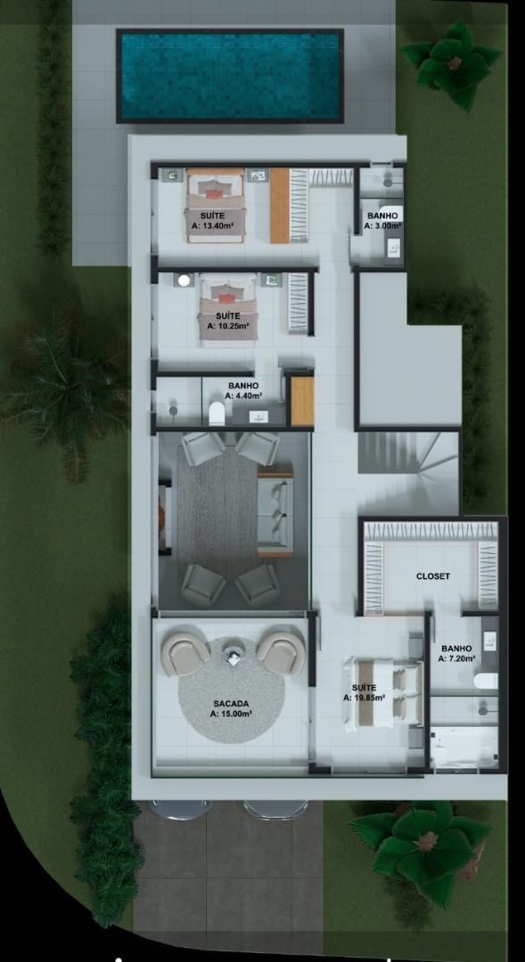 Casa de Condomínio à venda com 4 quartos, 238m² - Foto 4