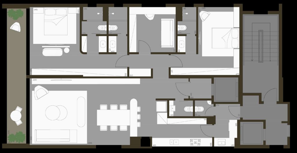 Cobertura à venda com 3 quartos, 317m² - Foto 7