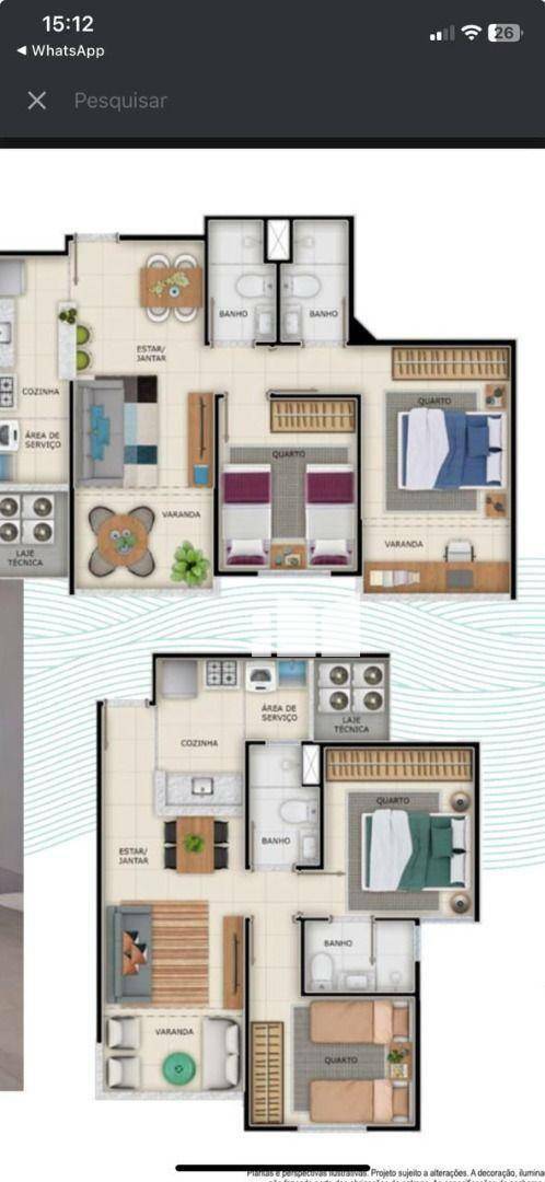 Apartamento à venda com 2 quartos, 52m² - Foto 12