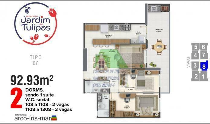 Apartamento à venda com 2 quartos, 80m² - Foto 33