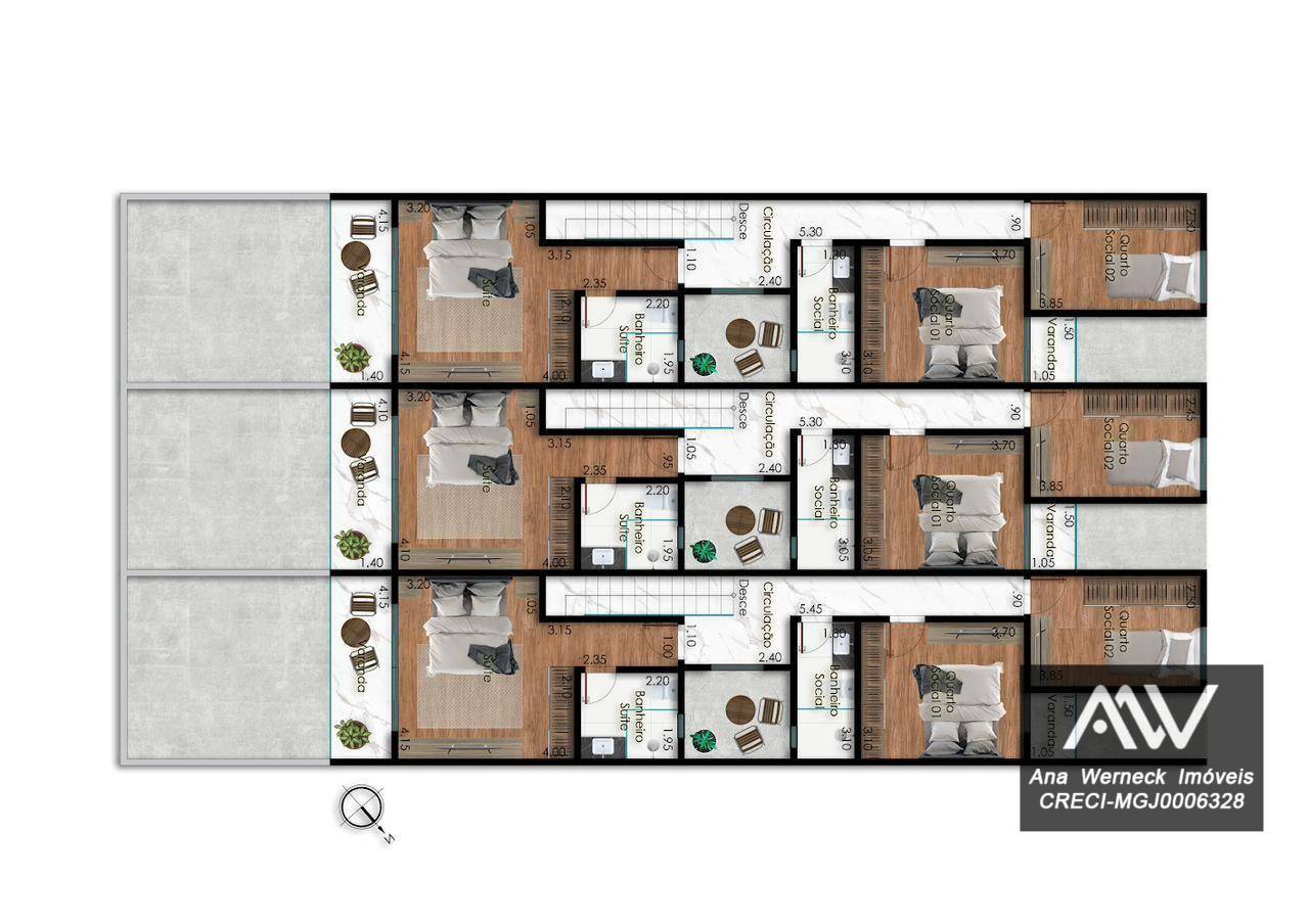 Casa à venda com 3 quartos, 182m² - Foto 6